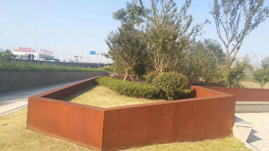 肃州耐候钢挡土墙